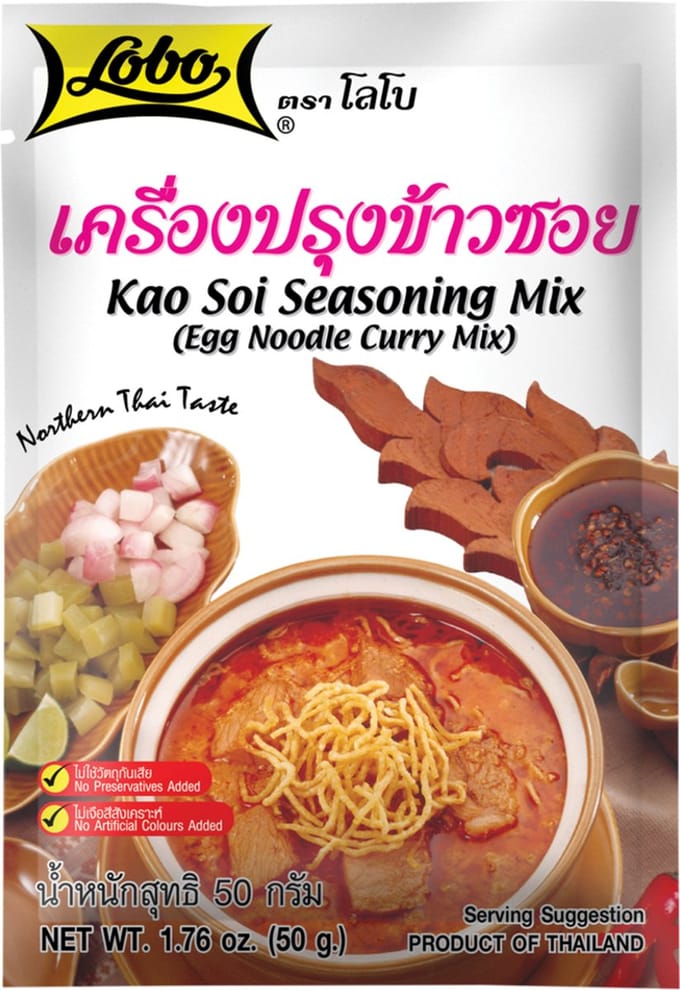 Lobo Kao Soi Currymix 12 x 50 g
