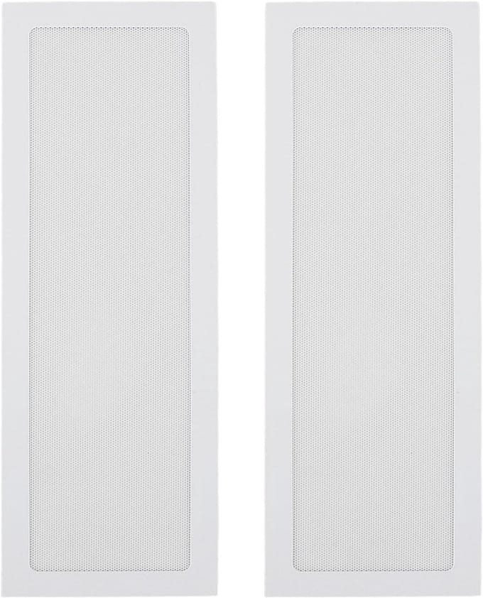 Stofgaasfilter voor 120x360mm PC-behuizing, 2 stuks - Stofdichte gaasfilter met magnetische strip - Wit - Computer-pc accessoires - Stofpreventie.