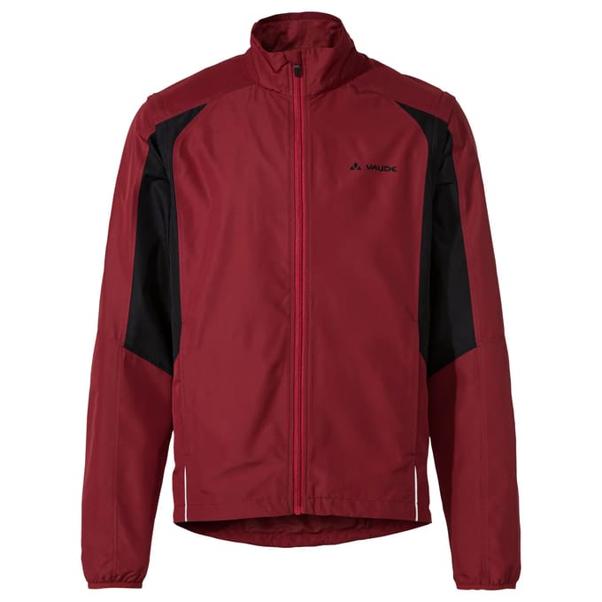 Vaude Bike Dundee Classic Zip Off Wind Jas Rood L Man