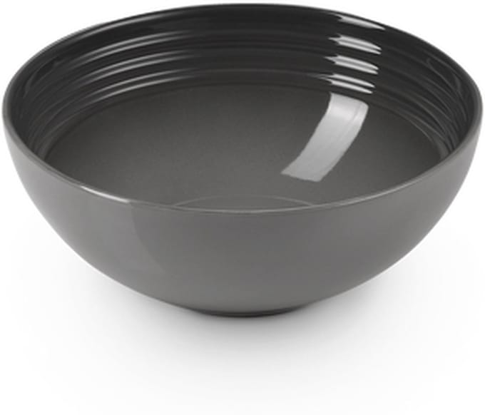 Le Creuset 4 aardewerken ontbijtkommen Flint 16cm 0,65l
