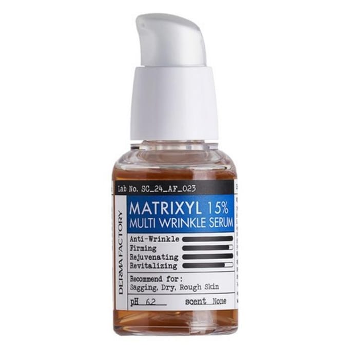 DERMA FACTORY Matrixyl 15% Multi-Rimpel Serum 30ml/60ml 30ml gray