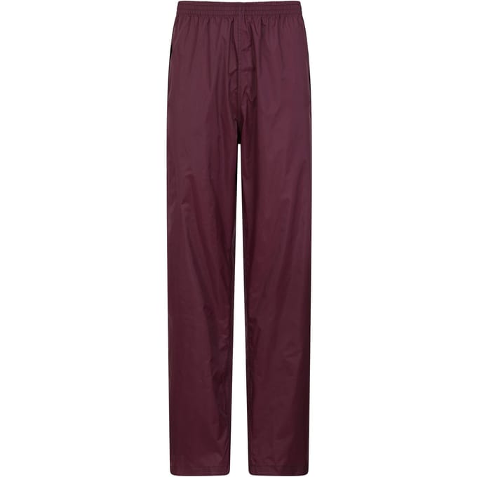 Mountain Warehouse Dames/dames Pakka waterdichte overbroek (Donkerpaars)