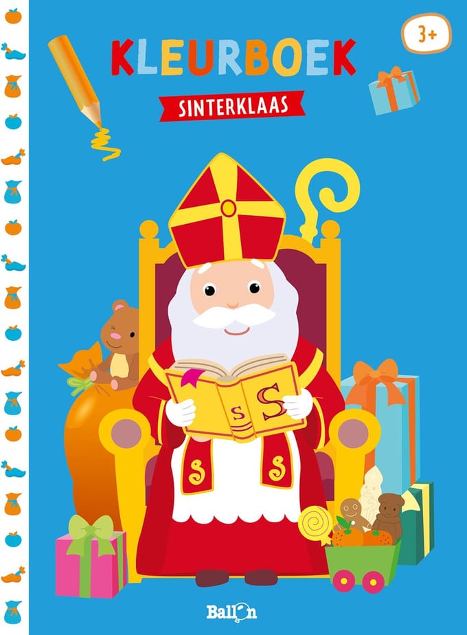 Dag Sinterklaasje! Kleurboek Kleurboeken