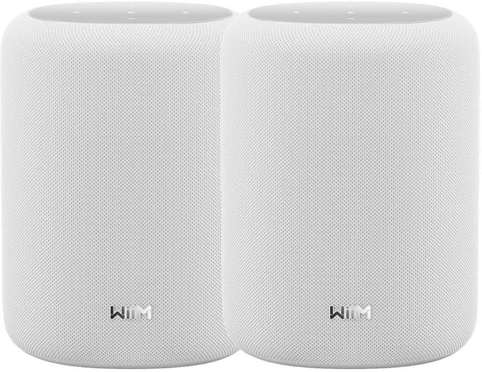 Wiim Sound Lite Twin - Draadloze Wifi Speaker voor Multiroom - Wit (2 stuks)