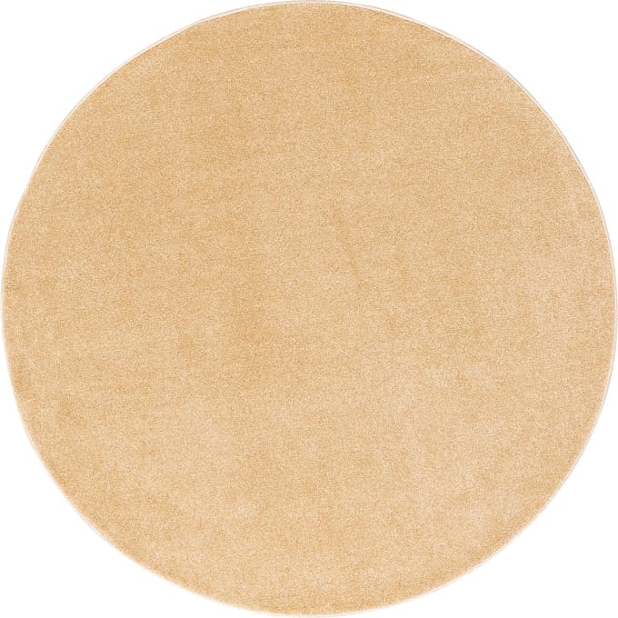 Pergamon Luxe zacht velours vloerkleed Verona rond