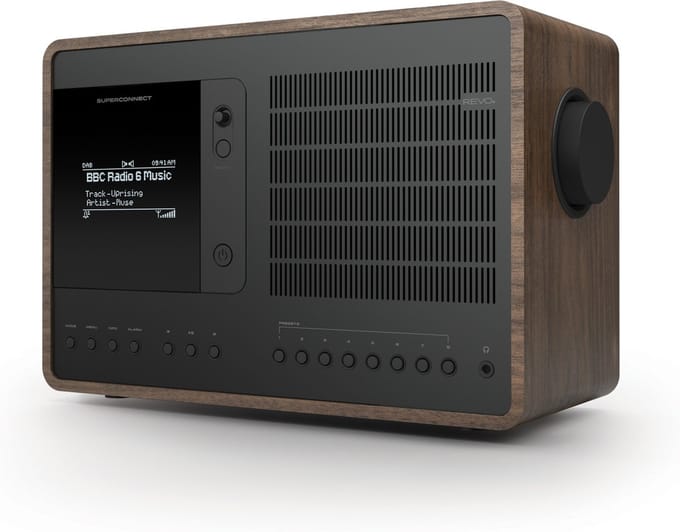 Revo SuperConnect - Radio - Walnoot