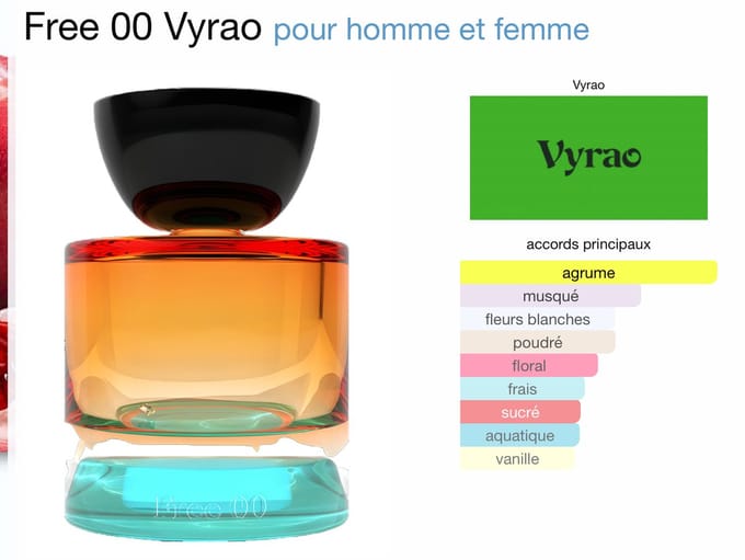 Vyrao - Free 00 eau de parfum 7,5ml
