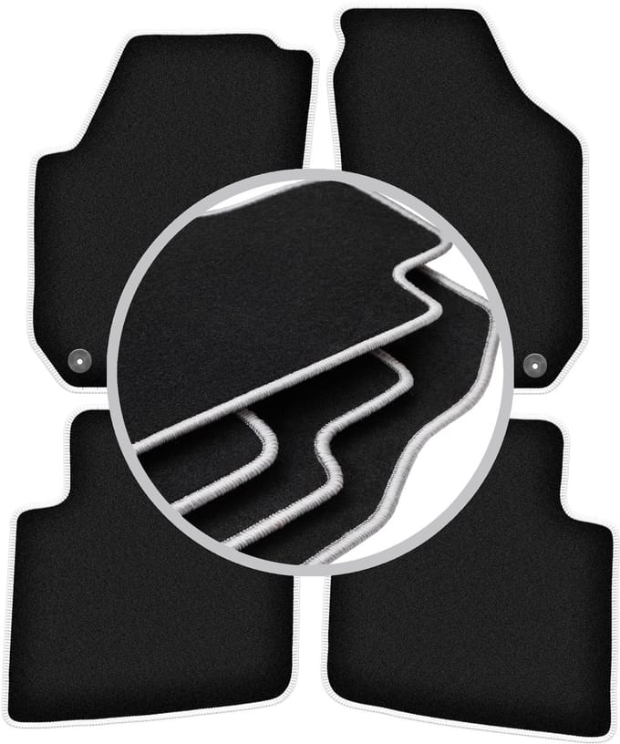 CARLUX-SILVER automatten voor: Skoda Roomster combivan (2006-2015)