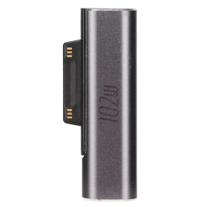 Type C Magnetische Adapter Draagbare Aluminiumlegering Behuizing 102W Type C Magnetische PD Snel Opladen Adapter