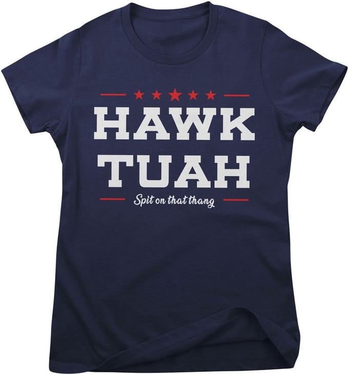 Hybris T-shirt Hawk TuahSpit On That Thang Girly Tee SH-5-16081-H97-10