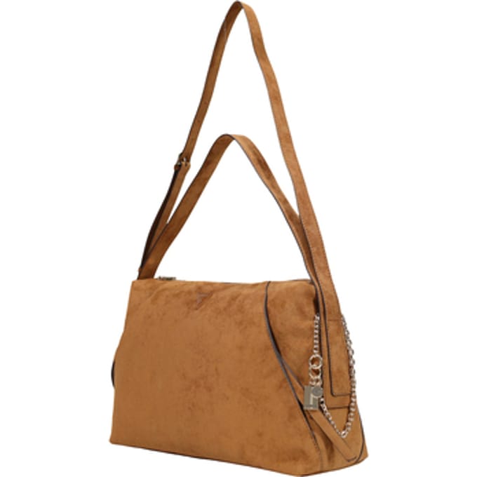 GUESS schoudertas Devon Shoulder Bag Cognac bruine
