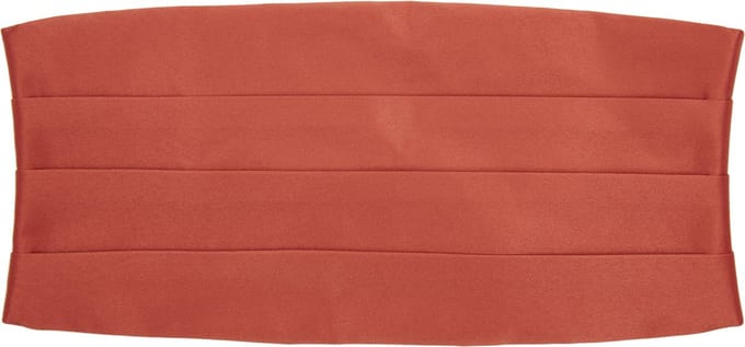 Eenvoudige Terracotta Cumberband
