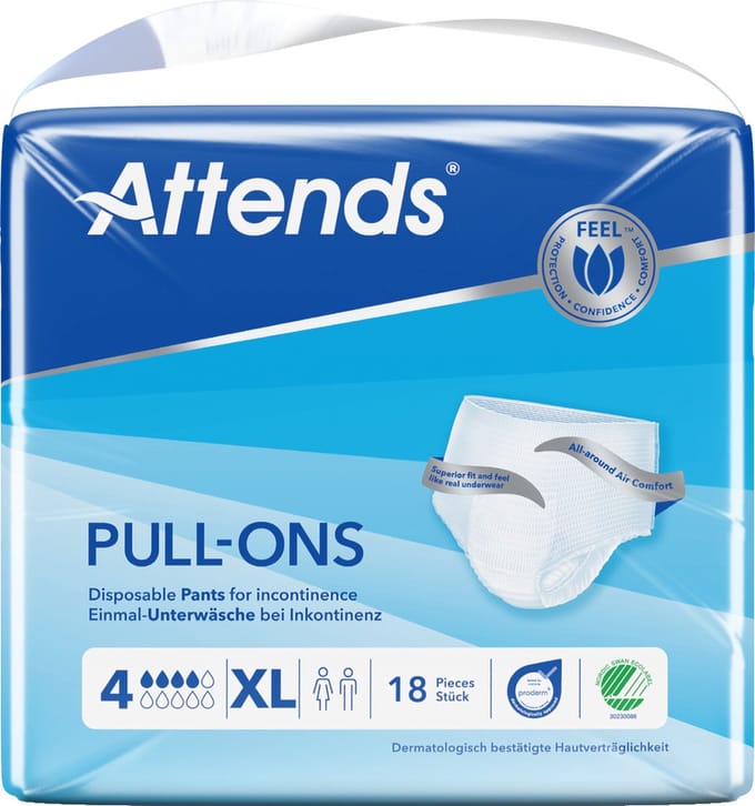 Attends Pull-ons 4 maat XL 18 Stuks