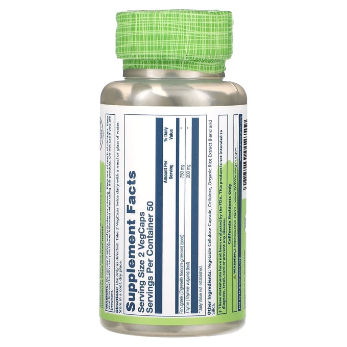 True Herbs, Horopa Tijm, Plantaardige Capsules 100