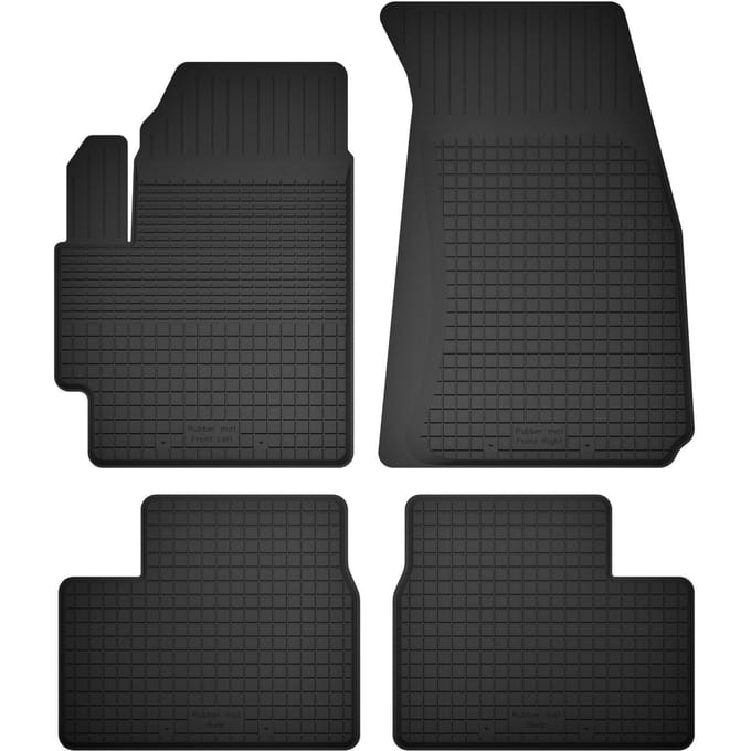 Wielganizator BasicProtect Serie - Universele Auto Vloermatten - Geschikt voor Citroen C4 Cactus - 1,5 cm Rand