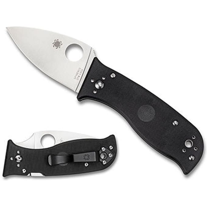 Spyderco lil temperance black cpm s30v p