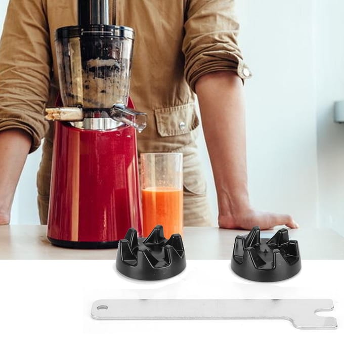 Blender Koppeling Koppeling Vervangingsonderdeel Accessoires met Steeksleutel Geschikt voor WP9704230VP Blender black