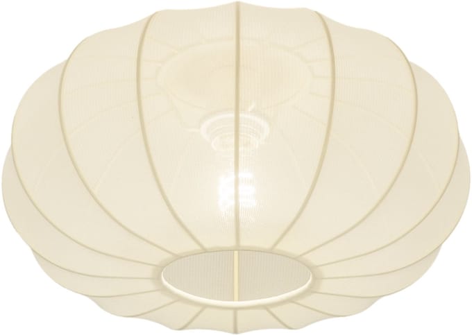 Lumidora Plafondlamp 75686 - Plafonniere - TACK - E27 - Geel - Textiel - ⌀ 38 cm