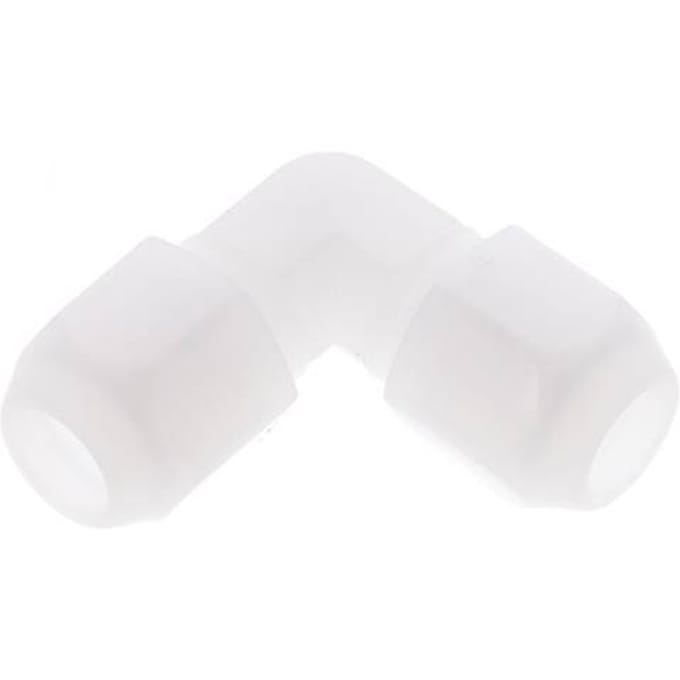 10x12 Mm PP Bocht Slang Aansluiting 10Bar/145Psi [2 Stukken]