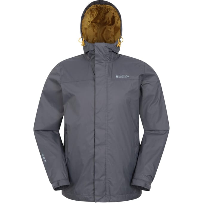 Mountain Warehouse Torrent Waterdichte Jas voor heren (Grijs)