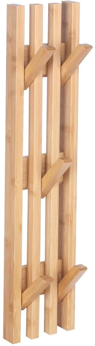 BEGRYF Wandkapstok - Bamboe - 60 cm - 5 haken