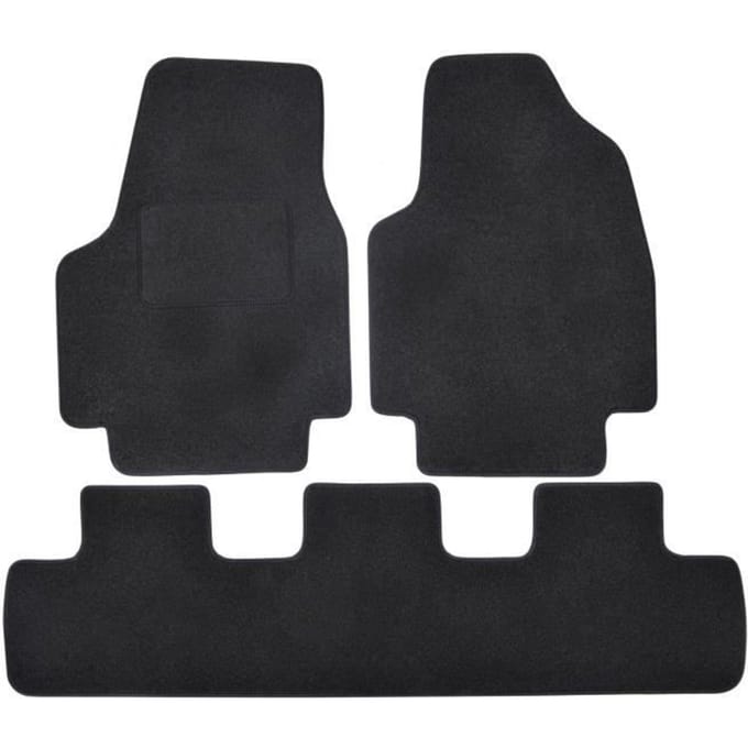 Tapis de sol - Citroën - Jumpy - Velours noir - Ajustement précis - Renforcé pédale