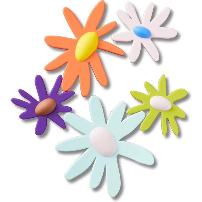 Hakkenaccessoire Crocs Crafted Daisy (x5)