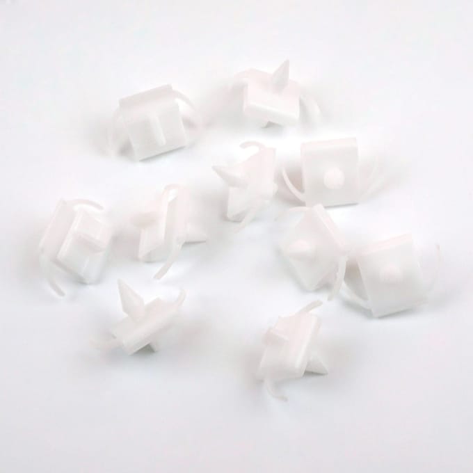 BCF5014 Lot de 10 clips de jupe latérale 51711959929 pour BMW