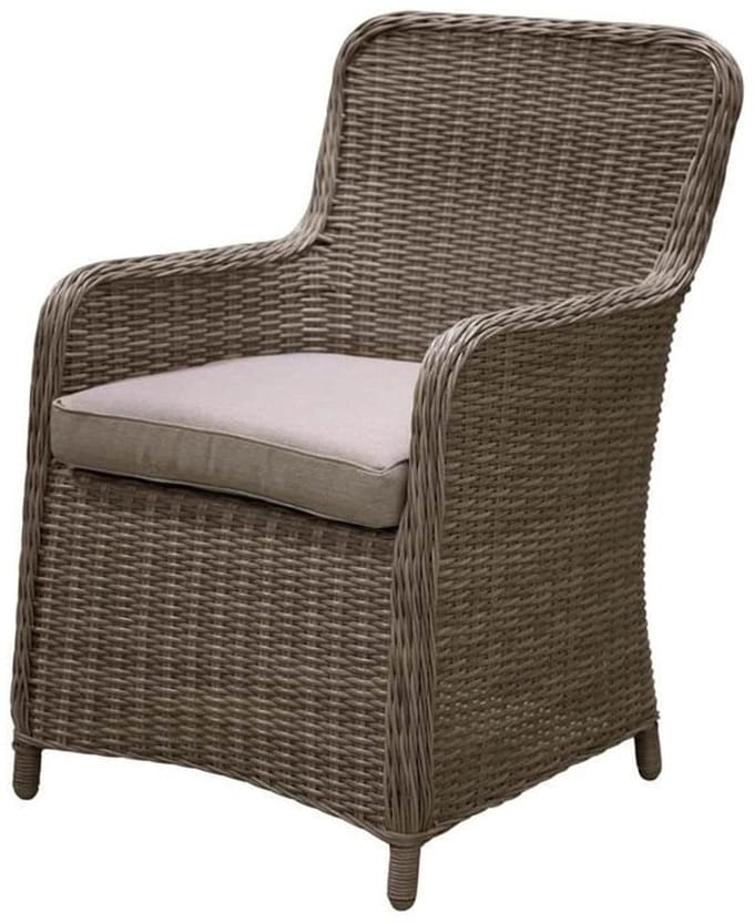 Svea - Nikolai tuinstoel - rattan - bruin