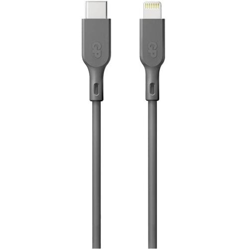 GPCBCL1PGYUSB221 USB-laadkabel USB 2.0 USB-C stekker, Apple Lightning stekker 1.00 m Grijs