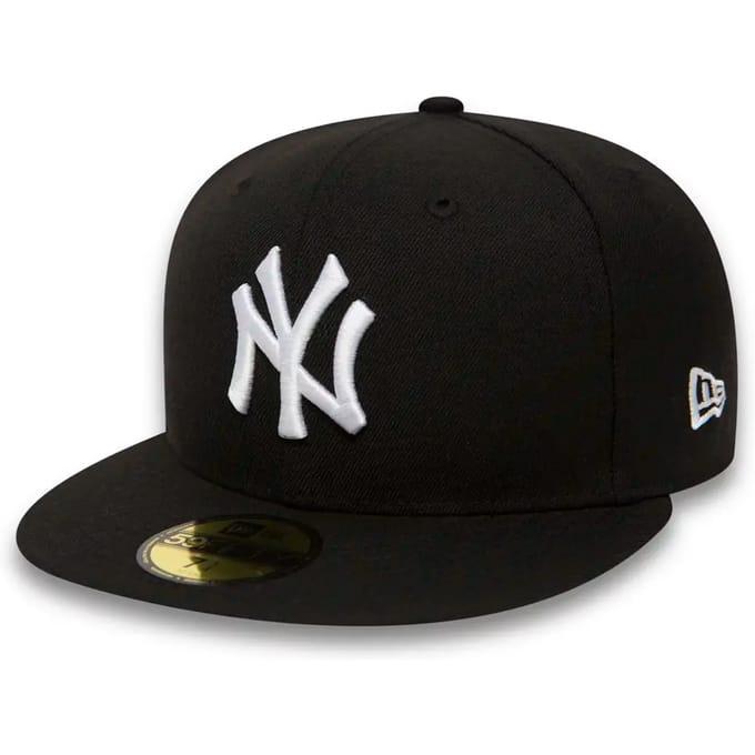New Era New York Yankees MLB Basic Cap 10003436, Mannen, Zwart, Pet, maat: 7 1/4