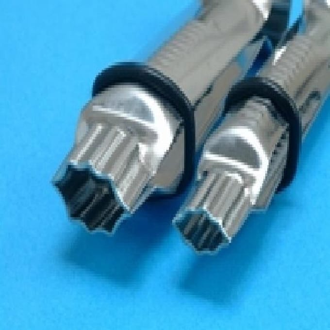 PME Holly Shape Crimper Plain Edge 1/2" & 3/4" - 13mm & 19mm