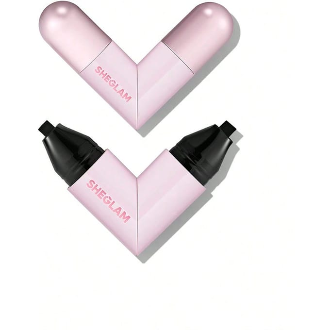 [2 stuks] Micro Precision Ultra-Long Tip Eyeliner & Insta-Wing Hartstempel Eyeliner Bundel Set
