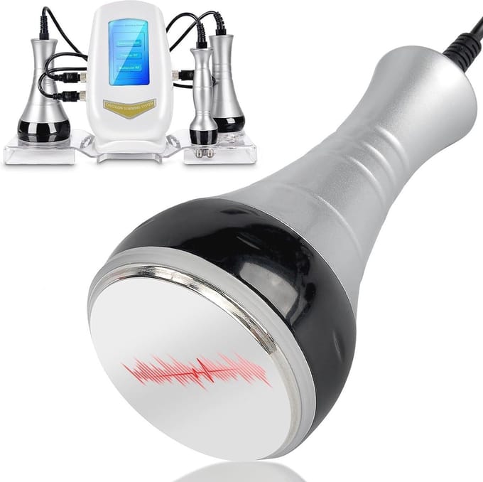 3-in-1 afslankmachine voor cellulitis, cavitatie en RF-therapie