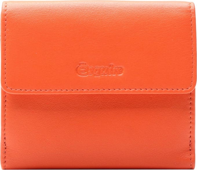 Esquire Leren Portemonnee Viktoria Little Wallet Flame Oranje