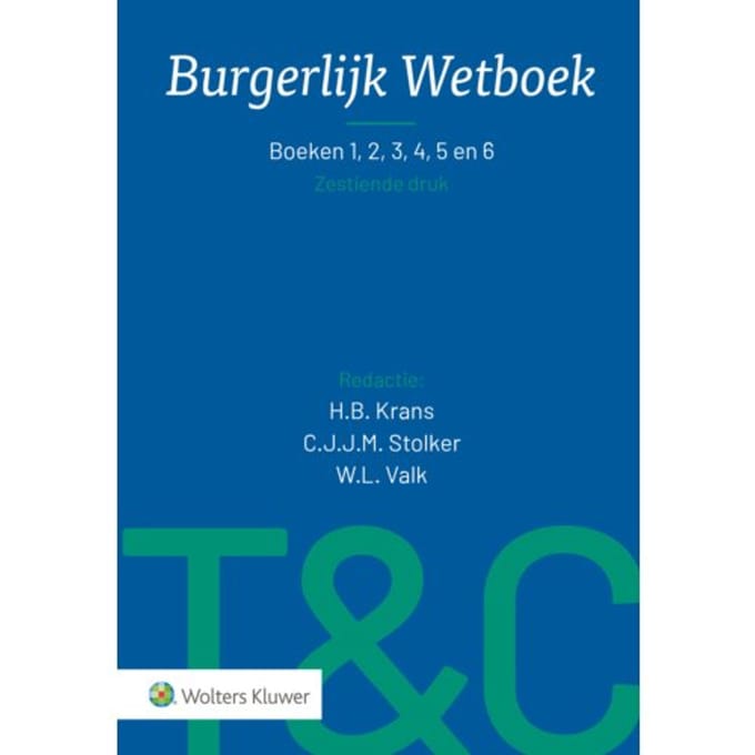 Burgerlijk Wetboek - Tekst & Commentaar