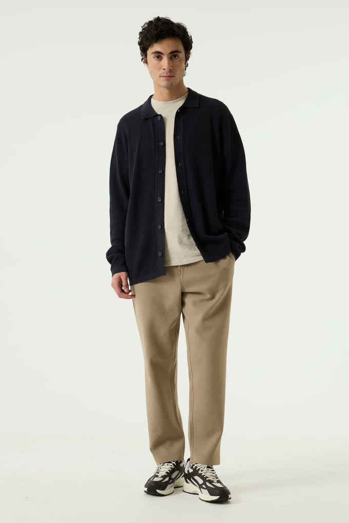 GARCIA T261310 Heren Regular Fit Broek Bruin