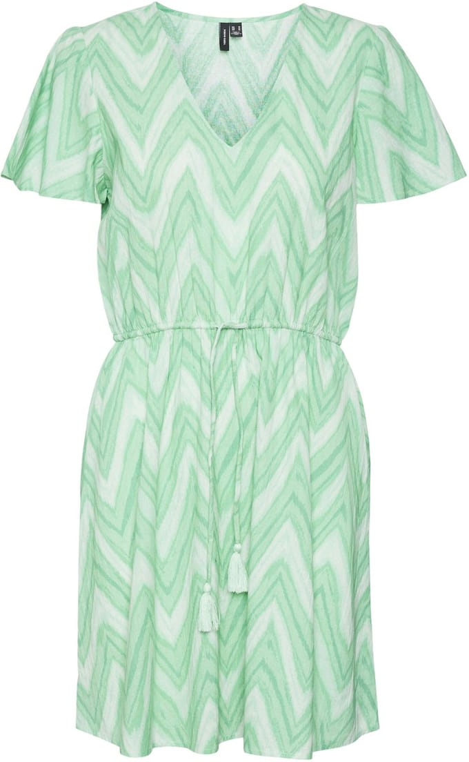 VERO MODA - VMDICTHE KUI CS SHORT DRESS WVN GA - Dames - Mini jurken