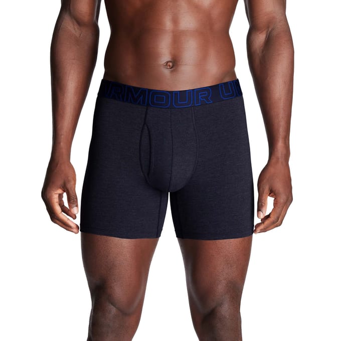 Under Armour Ua Performance Cotton - Solid 6 In 3Pk Boxershorts
