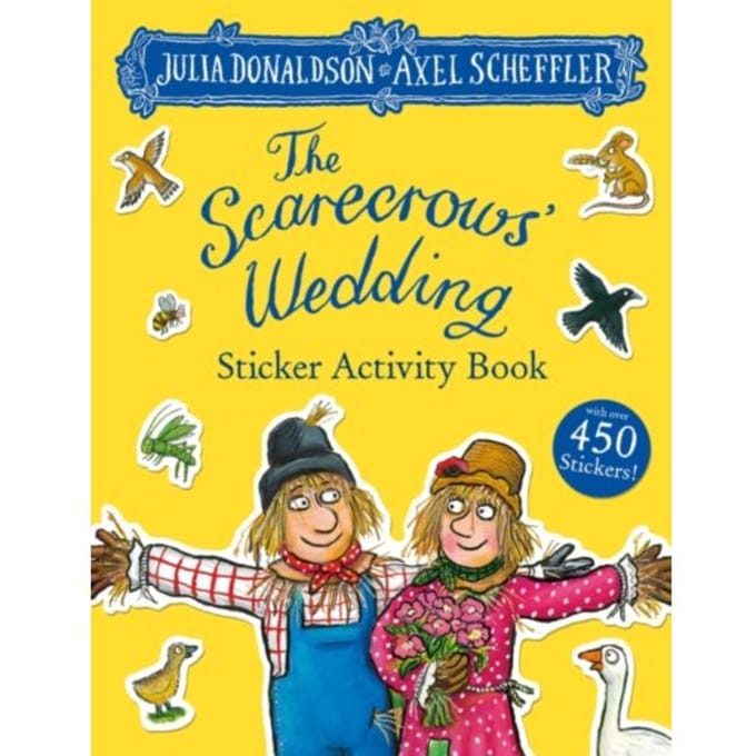 The Scarecrows' Wedding Sticker Book - Julia Donaldson