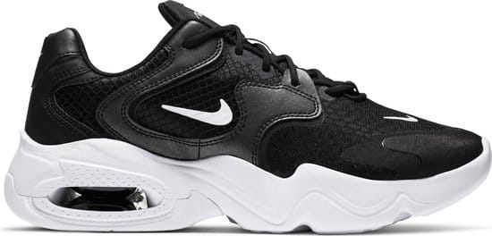 Nike - maat 38.5 - Air Max 2X Dames Sneakers - Black/White-Black