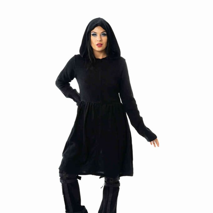 Vixxsin - Mariposa Lange cardigan - M - Zwart