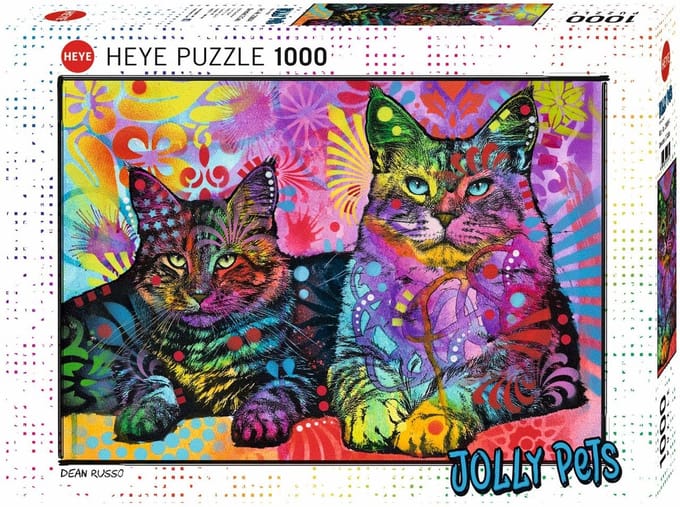 Heye Puzzel Devote.2 Cats 1000.