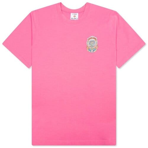 T-shirt Korte Mouw Casablanca CASA WAY SKATE TSHIRT PINK