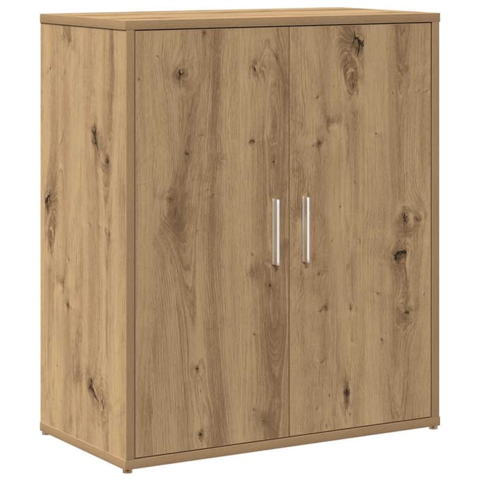 vidaXL - Dressoir - Artisan - Eiken - 60x31x70 - cm - Engineered - Wood
