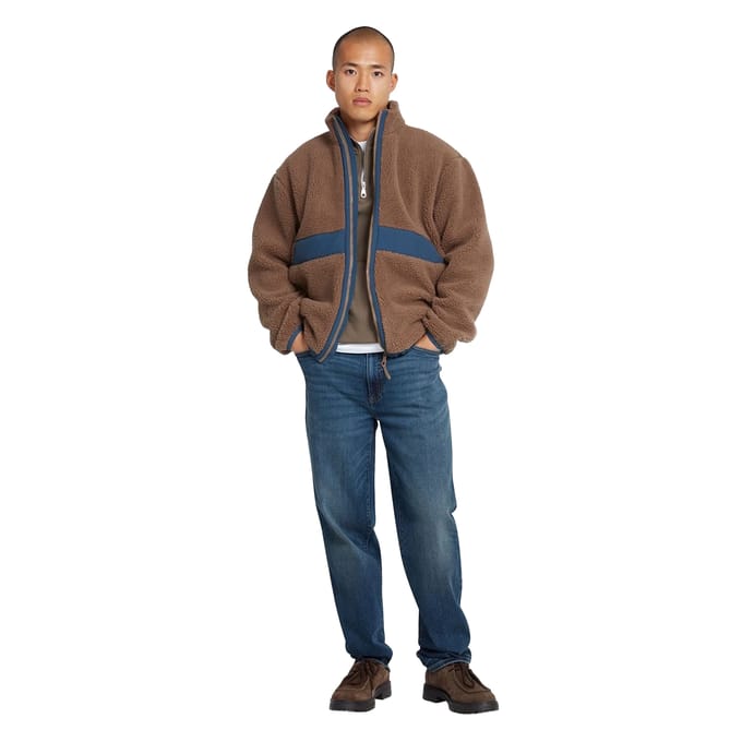 Farah Heren Elias Full Zip Regular Sweatshirt (Grijs)