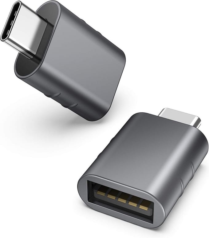 USB 3.2 naar USB-C OTG-adapter 10 Gbps