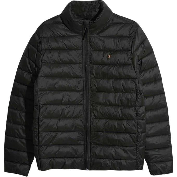 Farah Mannen Joel Gewatteerde Regular Puffer Jacket (Evergreen)