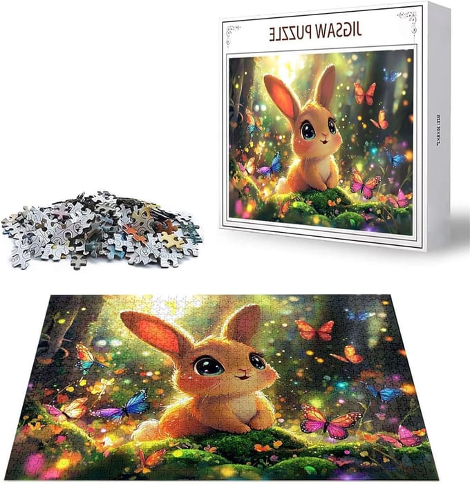 Legpuzzel - Puzzelspel Jigsaw - Ontspanning thuis - Hoge resolutie poster - 70 cm x 50 cm - Multicolor