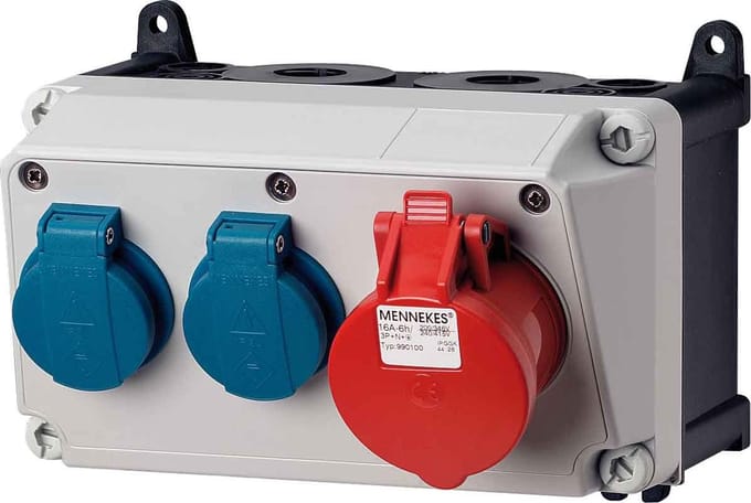 MENNEKES 910007 910007 CEE-stroomverdeler 400 V 16 A